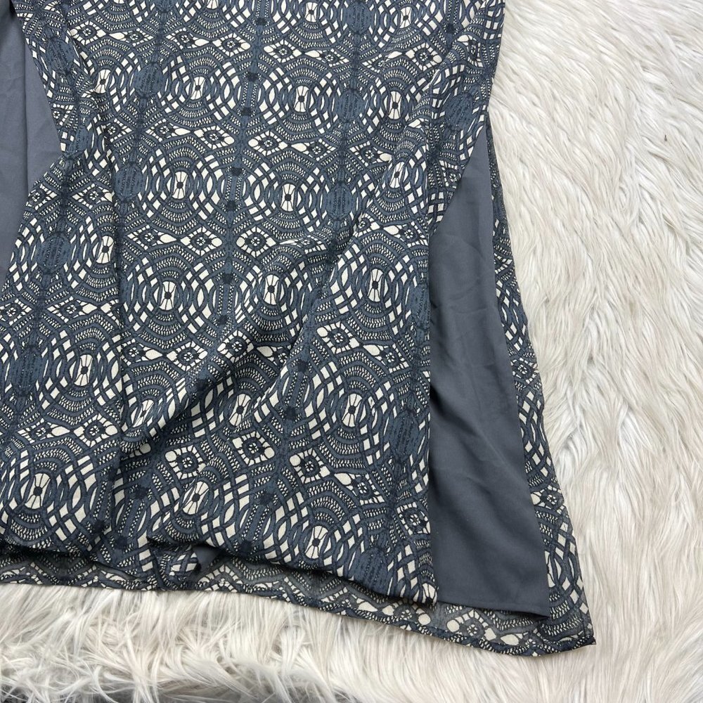 Madewell Printed Sleeveless Shift Maxi Dress View 5